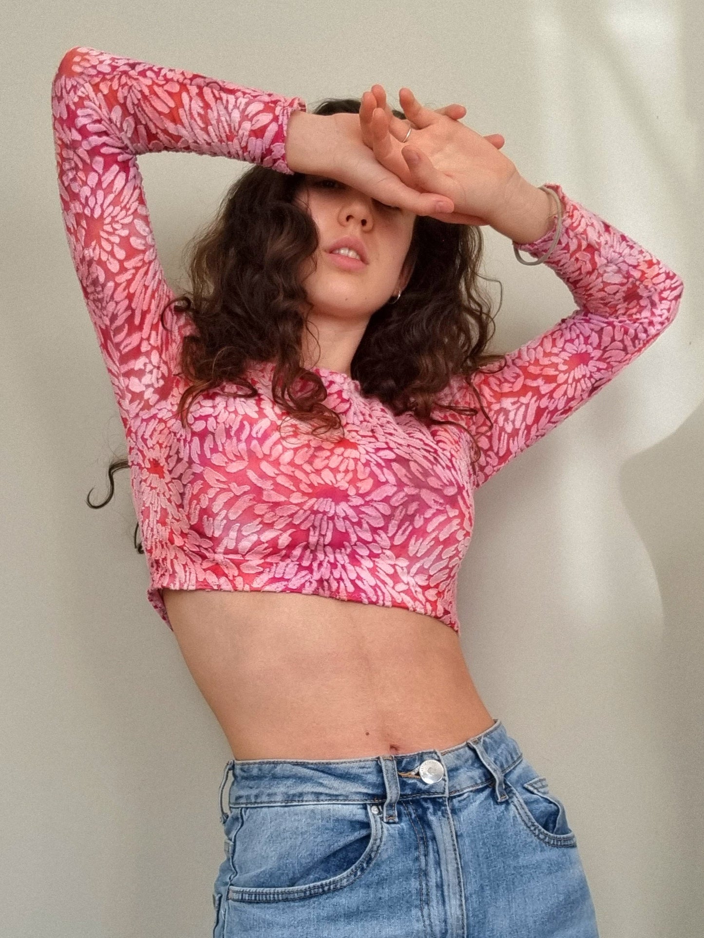 Daisy Crop Pink