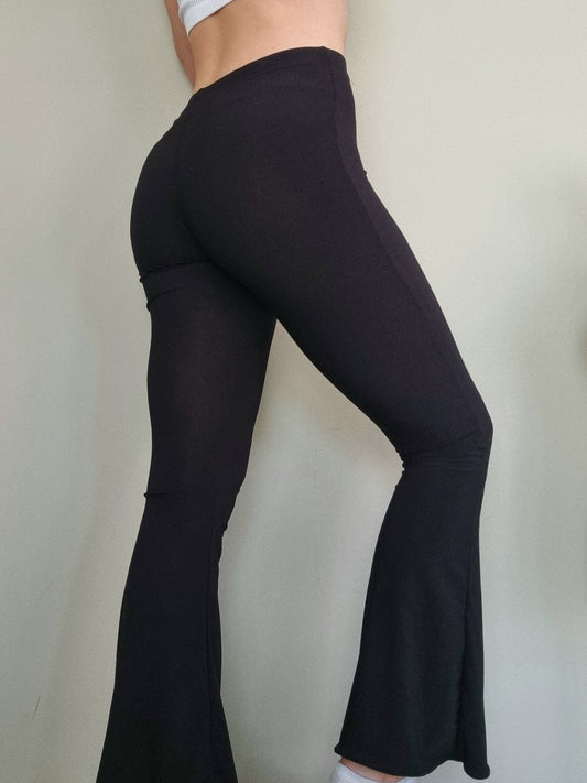 Black Flare Pants