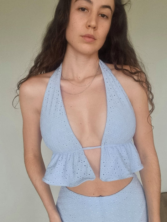Limited Edition Cotton Candy Top Blue